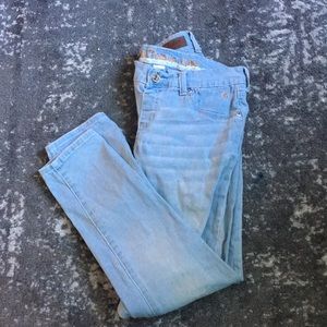 Justice light wash jeans